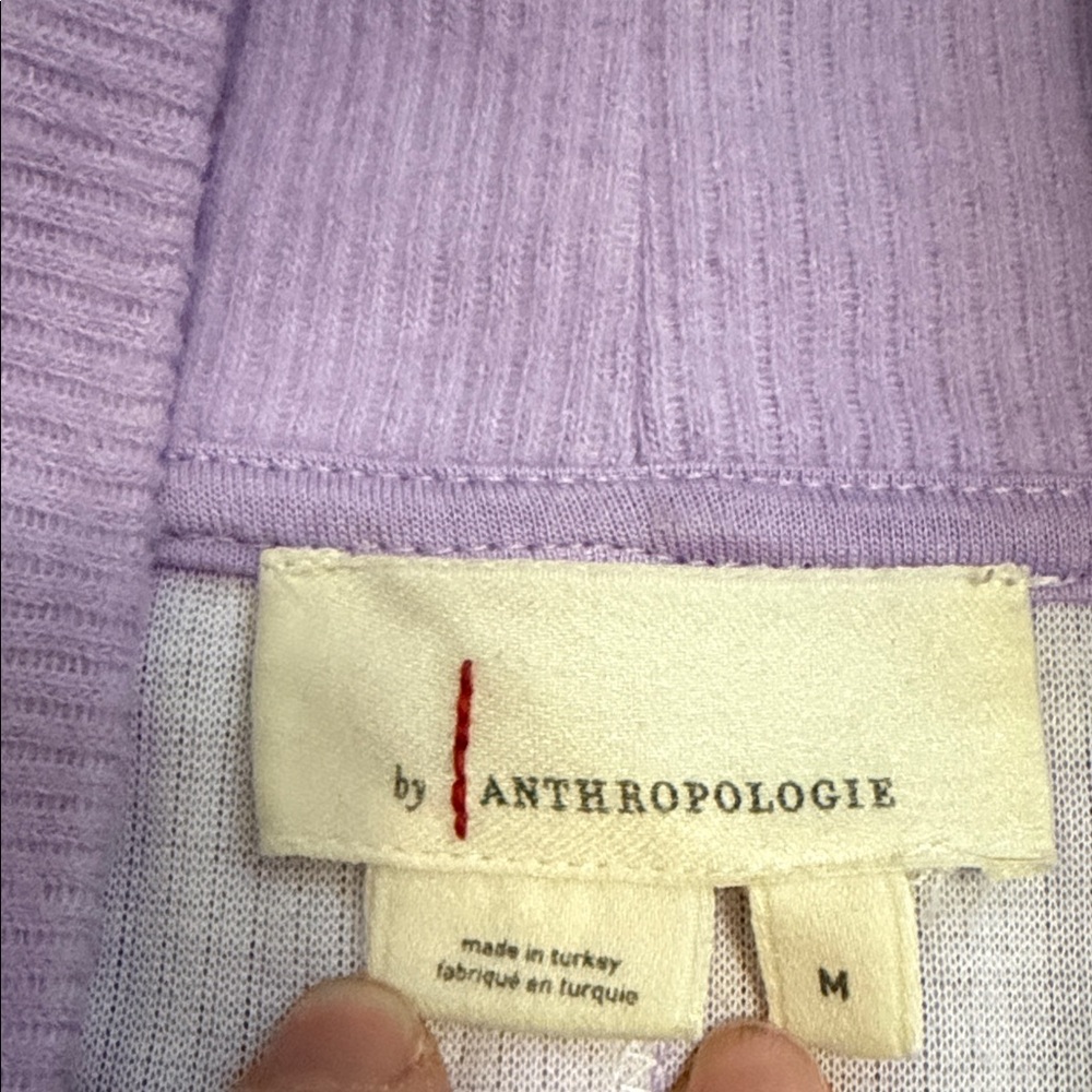Anthropologie Lilac Knit Top - Picture 5 of 8